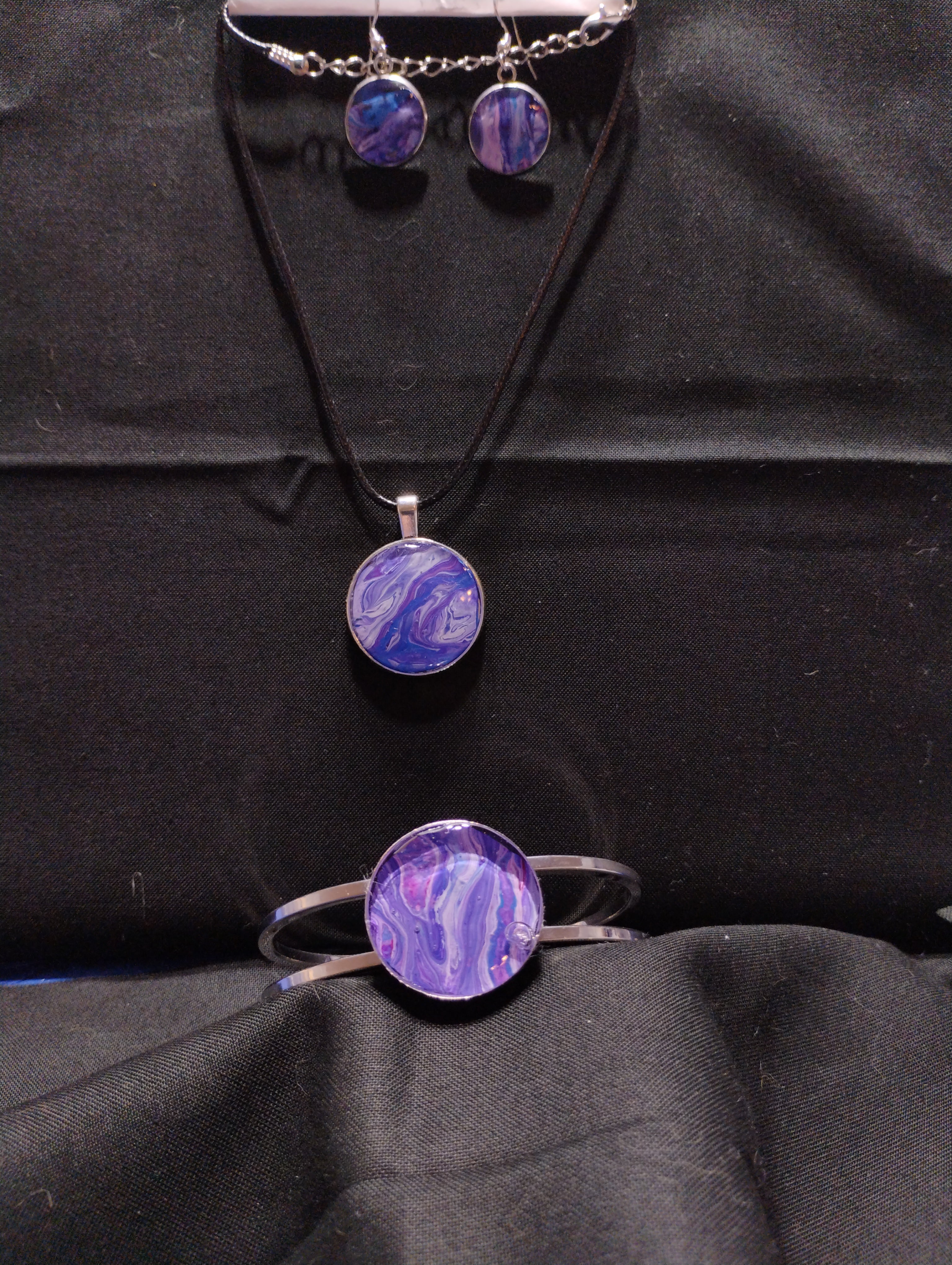 Custom Green Jewelry Set